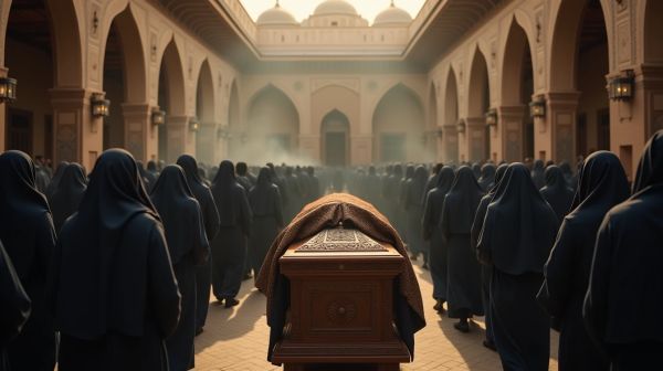 Les funérailles respectent les traditions islamiques