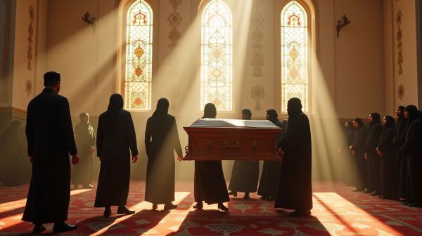 Les funérailles respectent les traditions islamiques