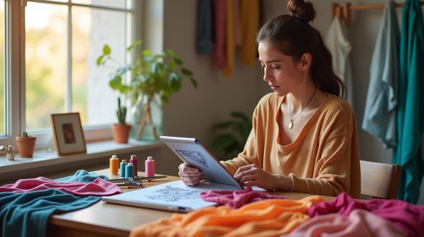 Personnalisez vos créations grâce à l'impression sur tissu