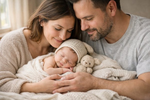Souvenirs mémorables : faites appel à un photographe de naissance.